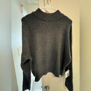 Arizona-Juniors Women Mock Neck Long Sleeve Pullover Sweater XL